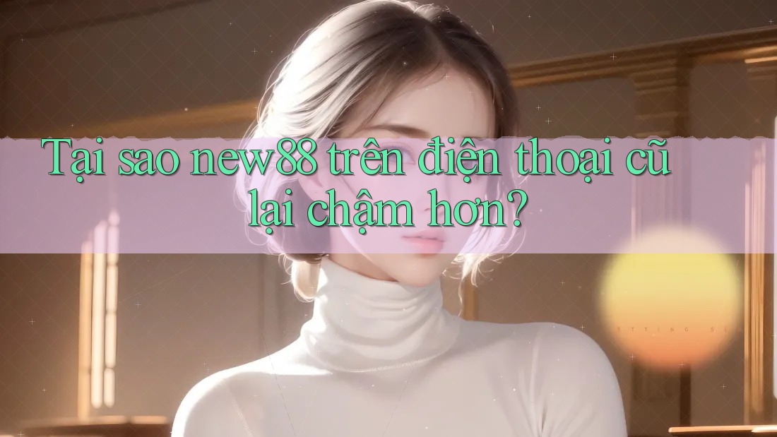 Tại sao new88 trên điện thoại cũ lại chậm hơn?