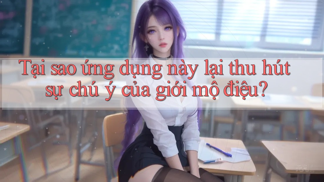 Tại sao ứng dụng này lại thu hút sự chú ý của giới mộ điệu?