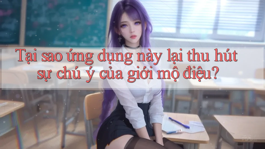 Tại sao ứng dụng này lại thu hút sự chú ý của giới mộ điệu? Tại sao ứng dụng này lại thu hút sự chú ý của giới mộ điệu?