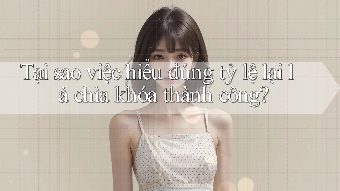 Tại sao việc hiểu đúng tỷ lệ lại là chìa khóa thành công? Tại sao việc hiểu đúng tỷ lệ lại là chìa khóa thành công?