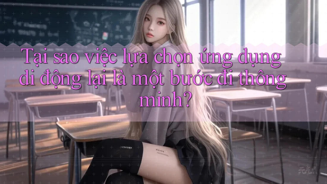 Tại sao việc lựa chọn ứng dụng di động lại là một bước đi thông minh? Tại sao việc lựa chọn ứng dụng di động lại là một bước đi thông minh?