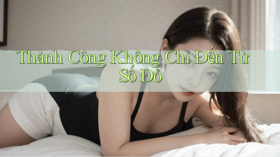 Thành Công Không Chỉ Đến Từ Số Đỏ