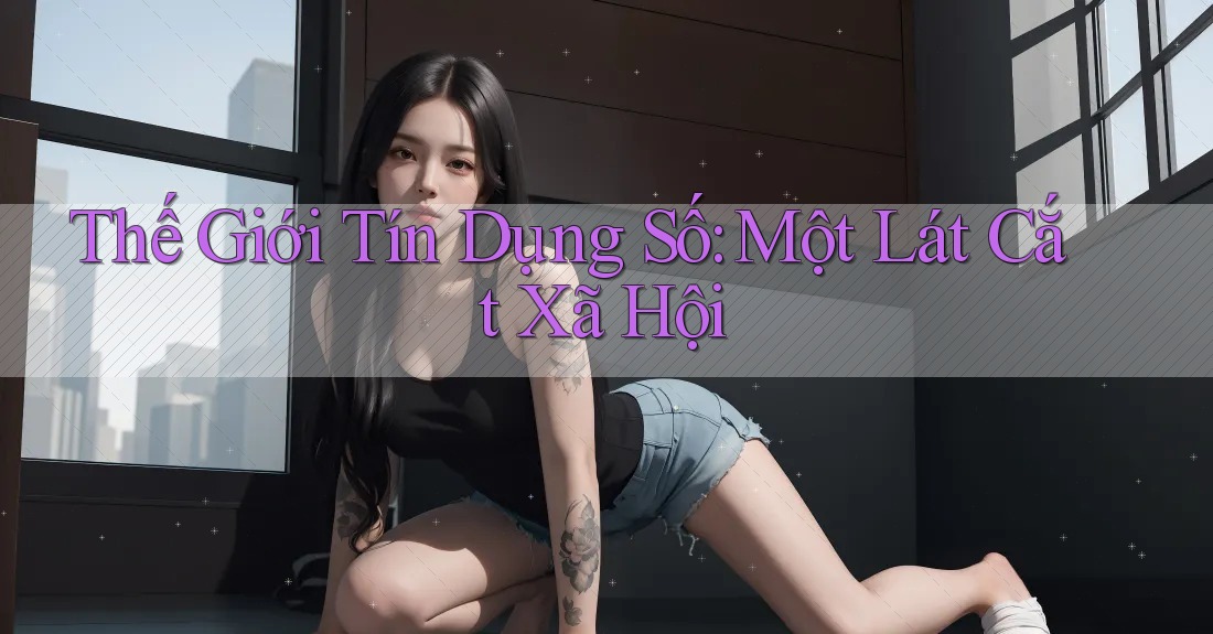 Thế Giới Tín Dụng Số: Một Lát Cắt Xã Hội
