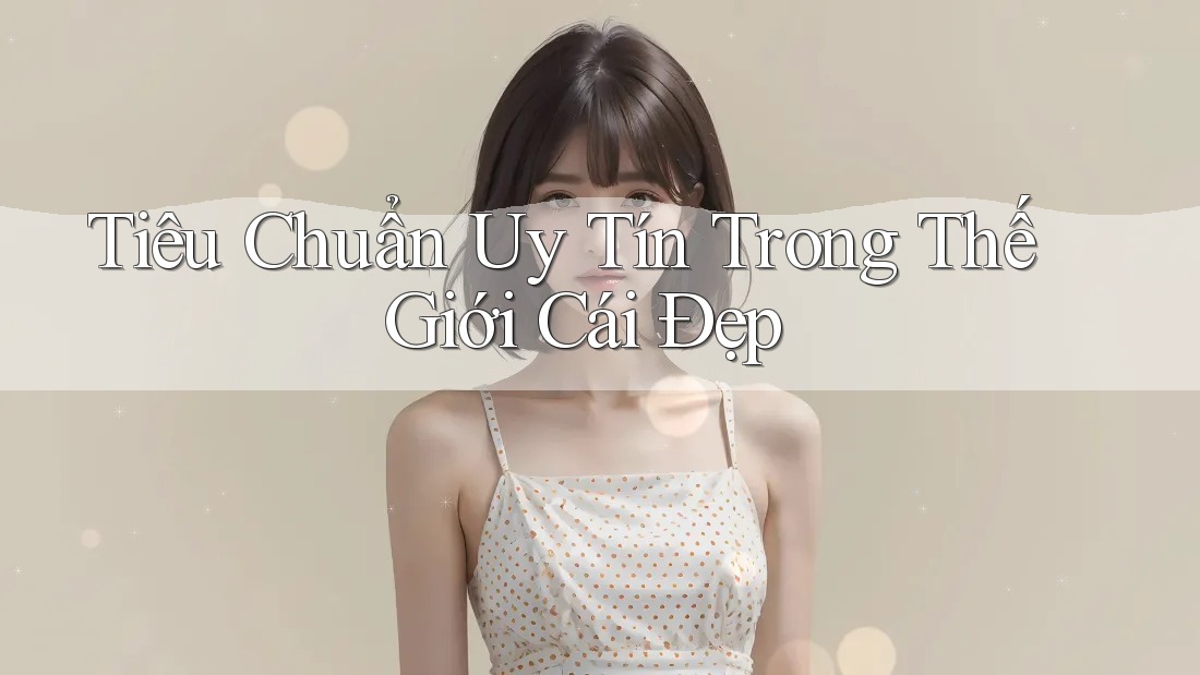 Tiêu Chuẩn “Uy Tín” Trong Thế Giới Cái Đẹp Tiêu Chuẩn “Uy Tín” Trong Thế Giới Cái Đẹp