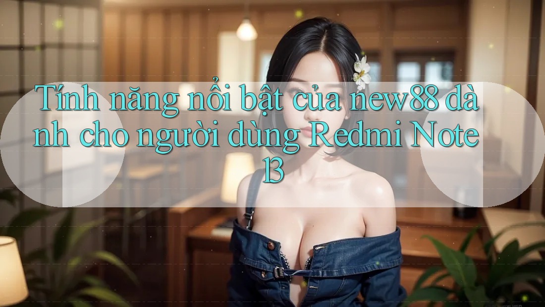 Tính năng nổi bật của new88 dành cho người dùng Redmi Note 13 Tính năng nổi bật của new88 dành cho người dùng Redmi Note 13