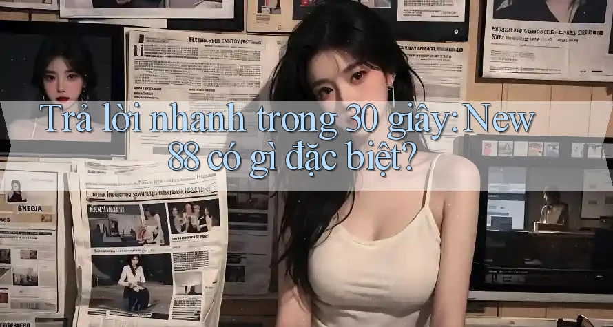 Trả lời nhanh trong 30 giây: New88 có gì đặc biệt? Trả lời nhanh trong 30 giây: New88 có gì đặc biệt?