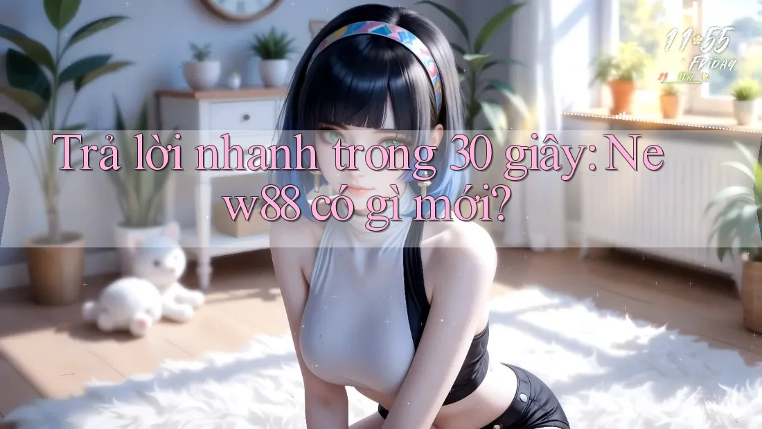 Trả lời nhanh trong 30 giây: New88 có gì mới? Trả lời nhanh trong 30 giây: New88 có gì mới?