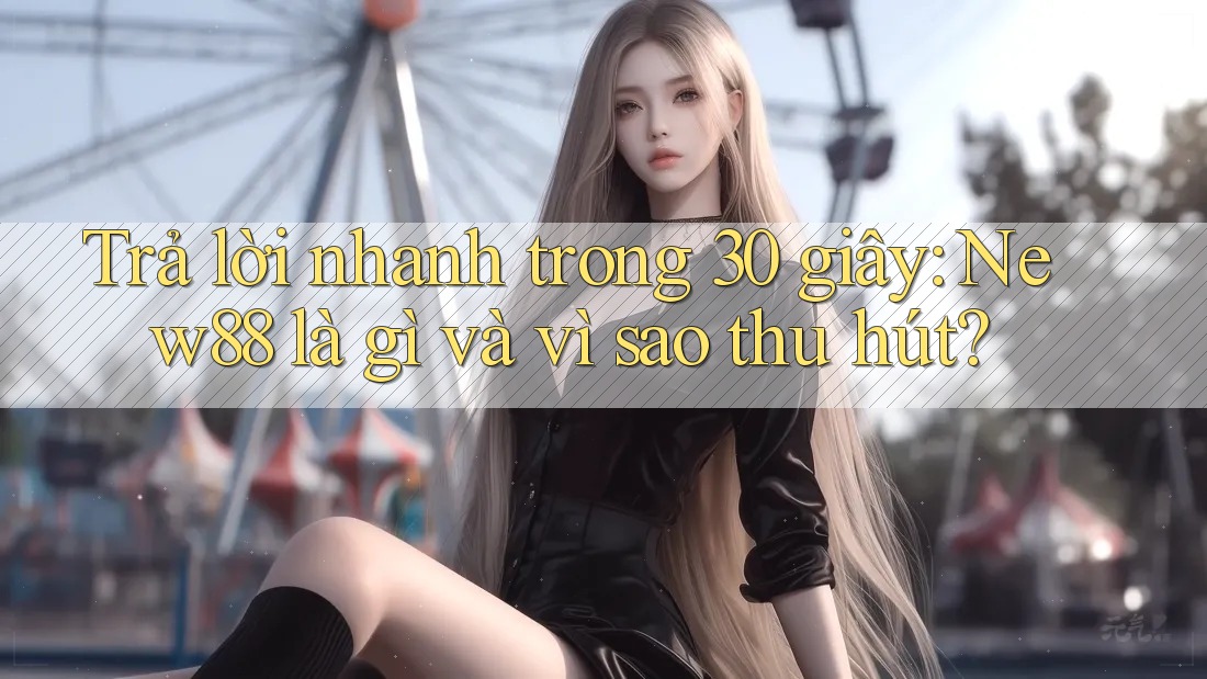 Trả lời nhanh trong 30 giây: New88 là gì và vì sao thu hút? Trả lời nhanh trong 30 giây: New88 là gì và vì sao thu hút?