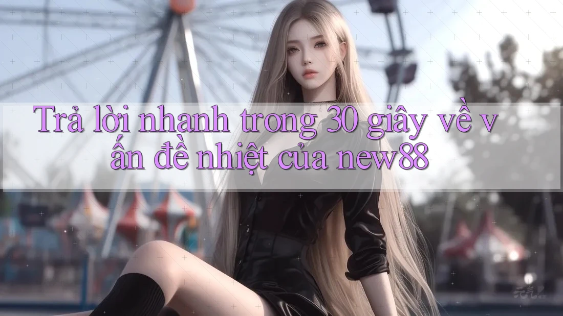 Trả lời nhanh trong 30 giây về vấn đề nhiệt của new88 Trả lời nhanh trong 30 giây về vấn đề nhiệt của new88