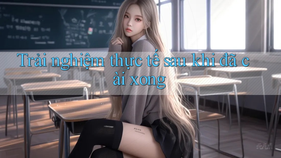 Trải nghiệm thực tế sau khi đã cài xong Trải nghiệm thực tế sau khi đã cài xong