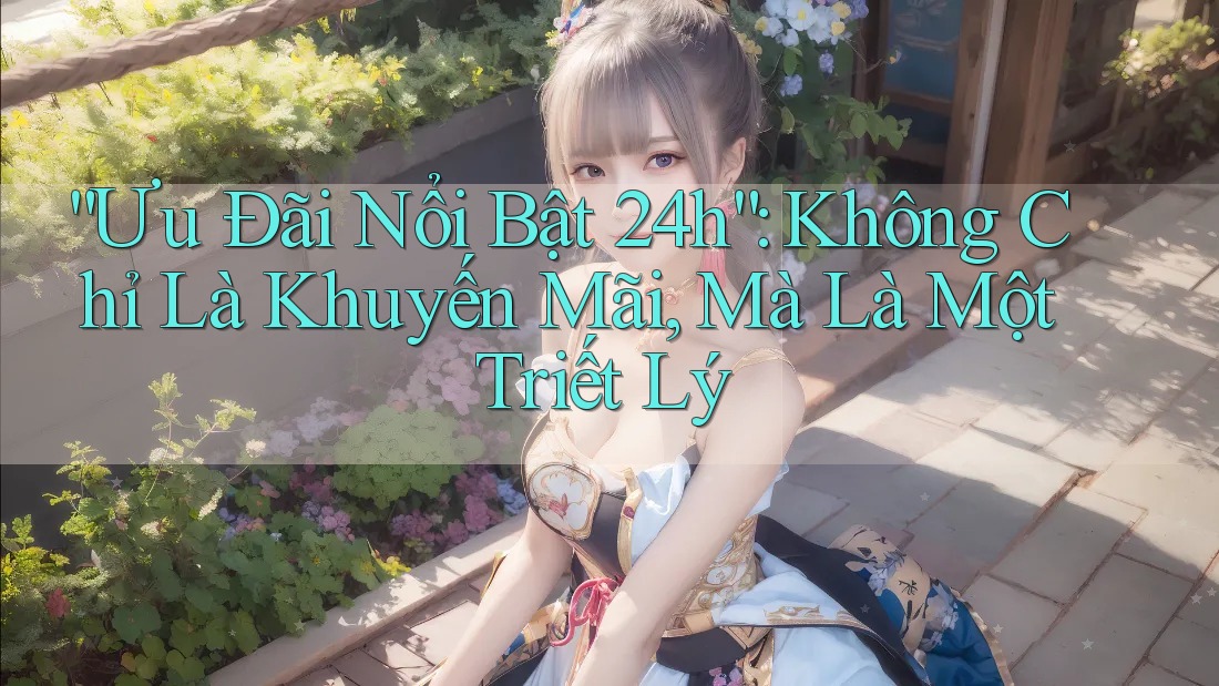 “Ưu Đãi Nổi Bật 24h”: Không Chỉ Là Khuyến Mãi, Mà Là Một Triết Lý “Ưu Đãi Nổi Bật 24h”: Không Chỉ Là Khuyến Mãi, Mà Là Một Triết Lý