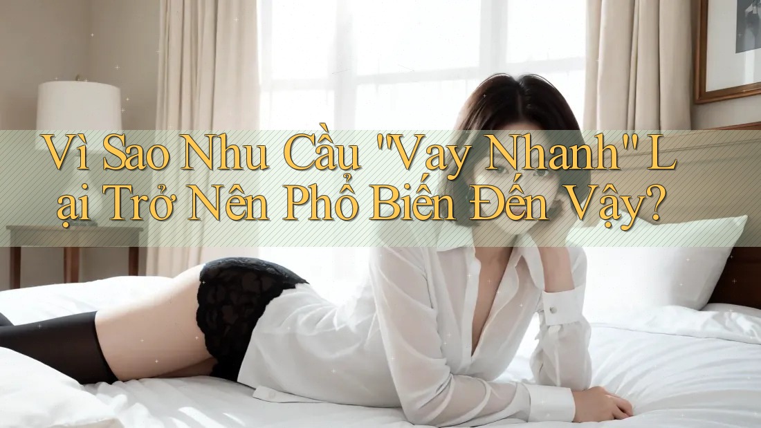 Vì Sao Nhu Cầu “Vay Nhanh” Lại Trở Nên Phổ Biến Đến Vậy? Vì Sao Nhu Cầu “Vay Nhanh” Lại Trở Nên Phổ Biến Đến Vậy?